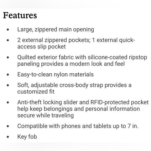 Sherpani Bree LE Cross-Body Bag RFID Protection - Picture 9 of 11